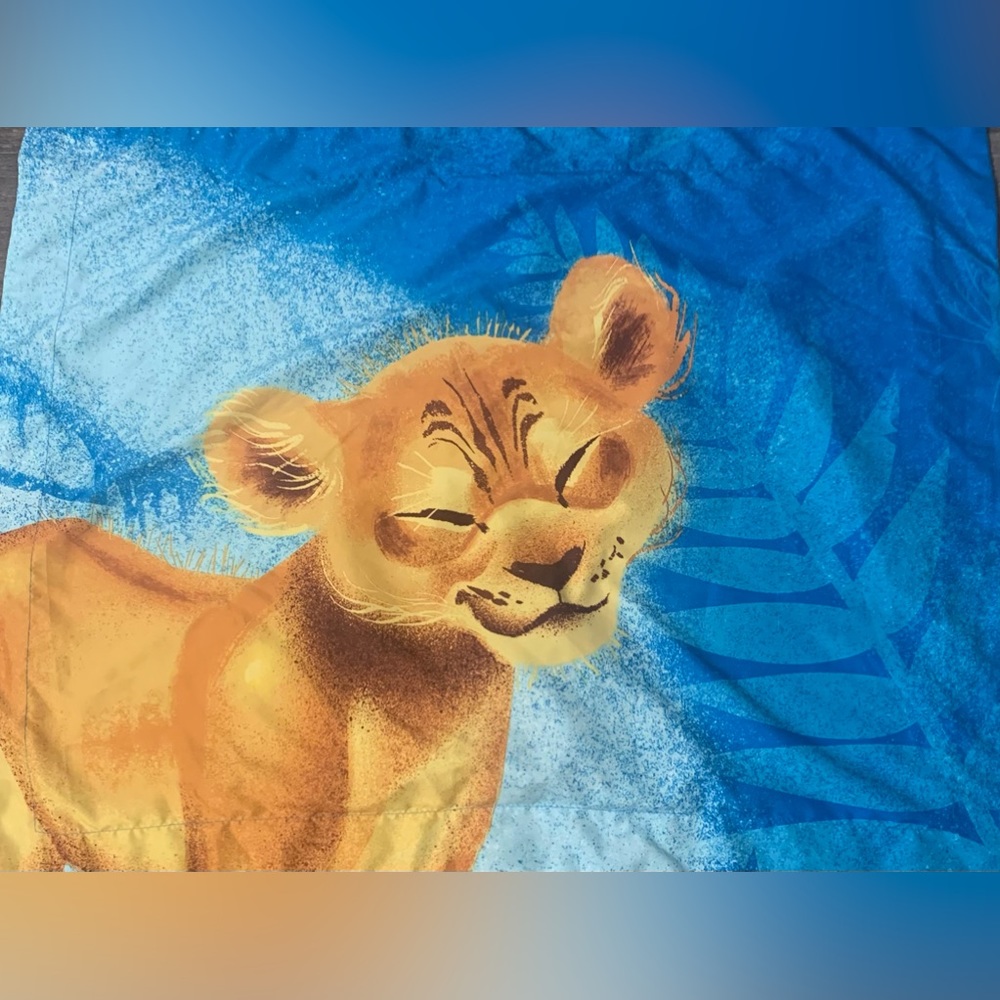 Lion king pillowcase